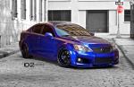 Lexus IS F-Sport by D2Forged Wheels 2014 года